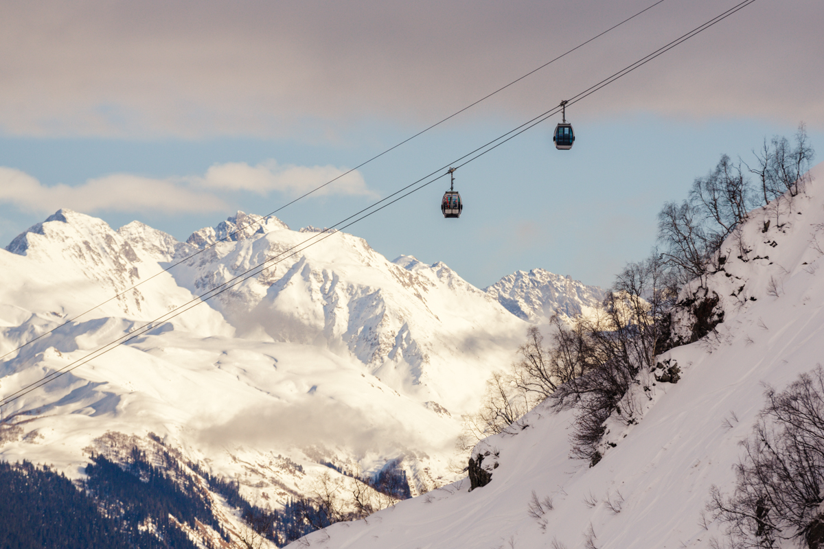 На горных курортах Сочи вновь заработает единый ски-пасс